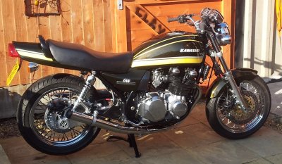 Z750 Zephyr with Z650 system fitted