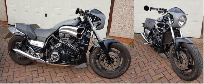 Greg's UK 'bobber-max', our latest build, fresh from our workshop. 
