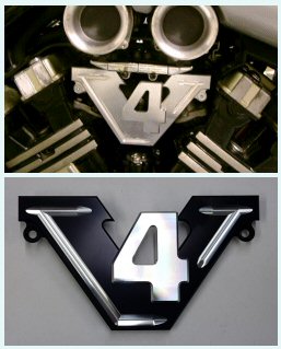 'OTEC' 'V4' Carburettor Inlet Covers (pair) (1200)