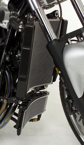 Big Radiator Kit in Black or Silver Side Covers (Core Guard) (1200)