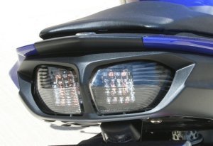 Rear Light with Integrated Indicator